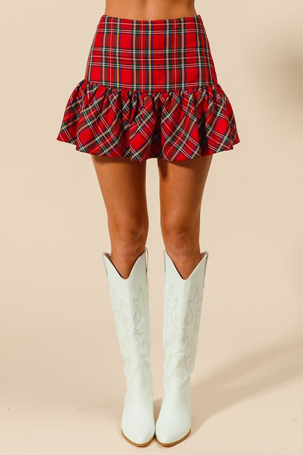 Wheat Merry Mini Balloon Skirt Mini Skirt