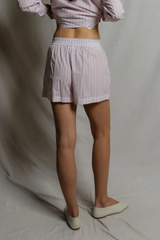 Dark Gray Julie Pull On Poplin Shorts Short