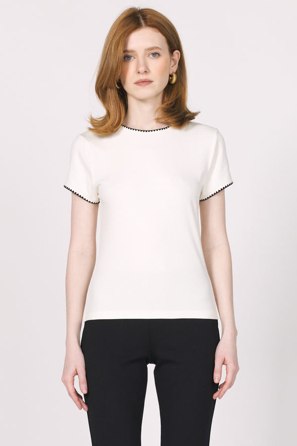 Misty Rose Zuma Tee Top