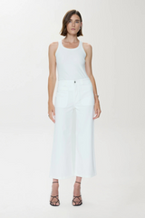 Lavender Zooey Patch Pocket Utility Pant | Le Blanc Pant