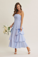 Light Gray Breezy Belle Maxi Dress Maxi Dress
