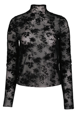 Dark Slate Gray Spencer Funnel Neck Top