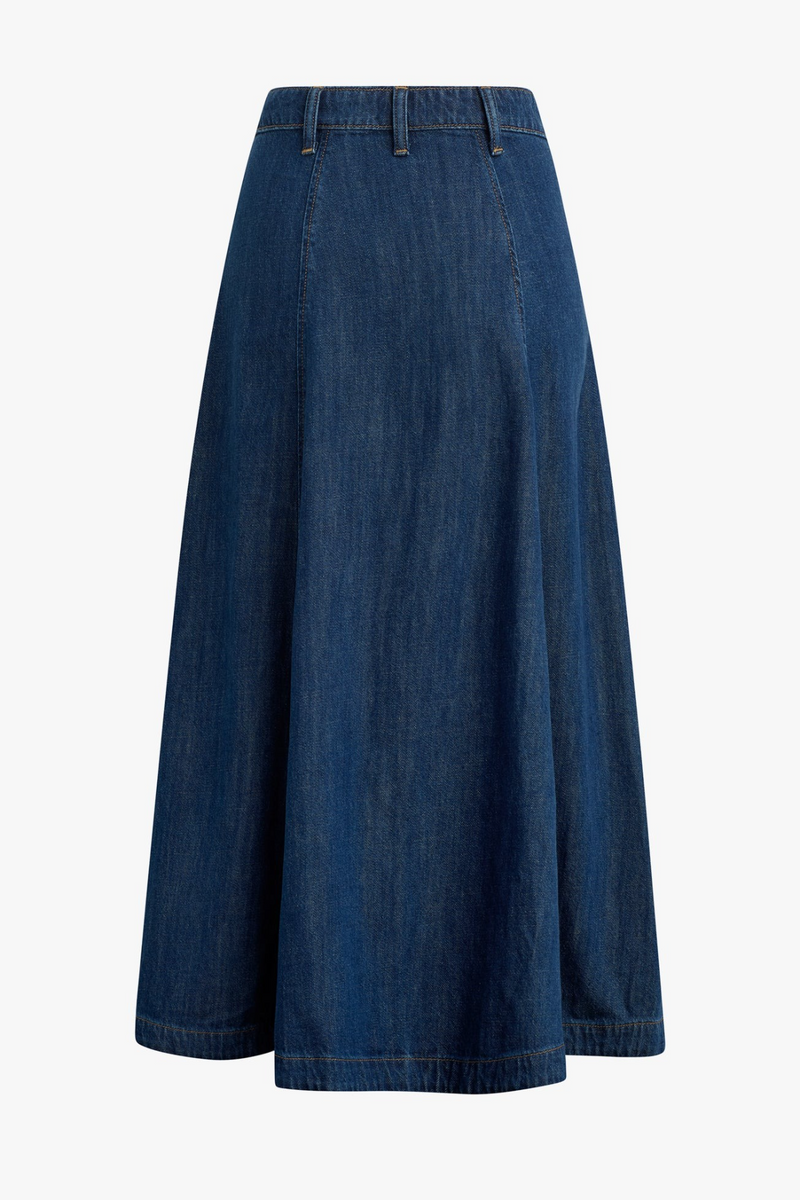 Dark Slate Gray The Lila Skirt Maxi Skirt
