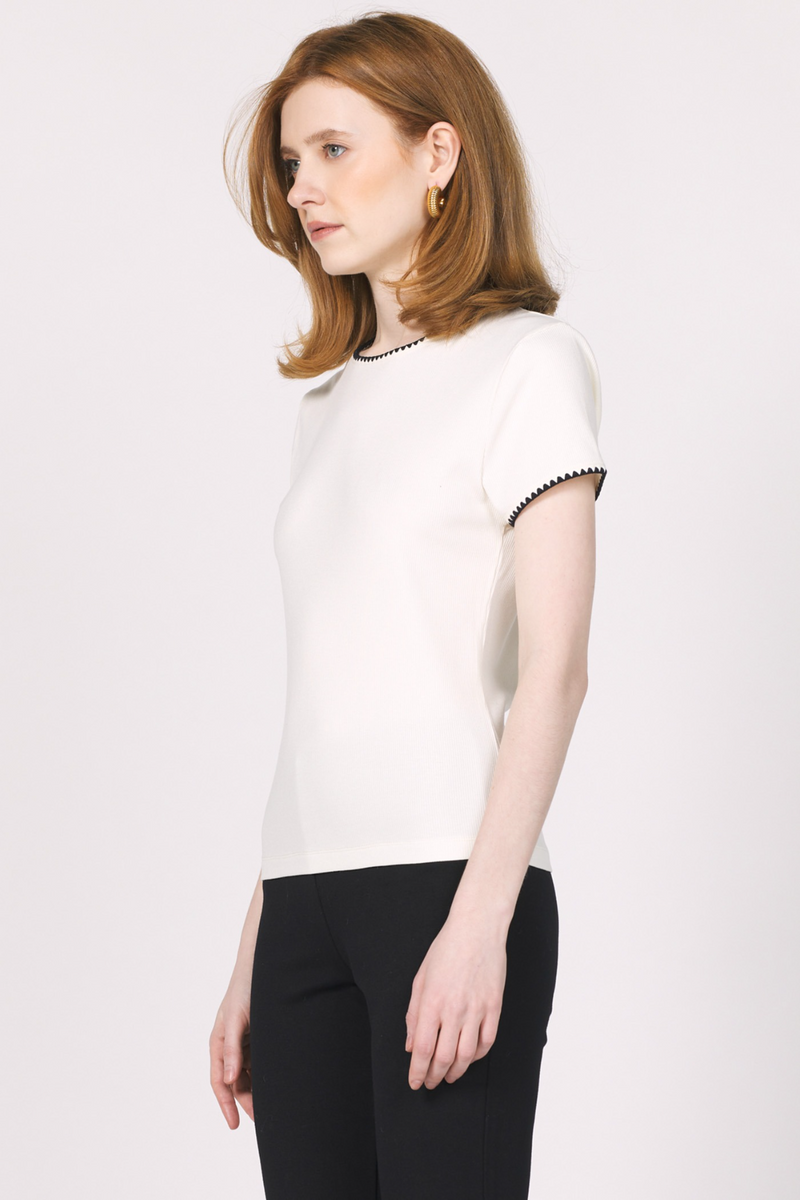 Misty Rose Zuma Tee Top