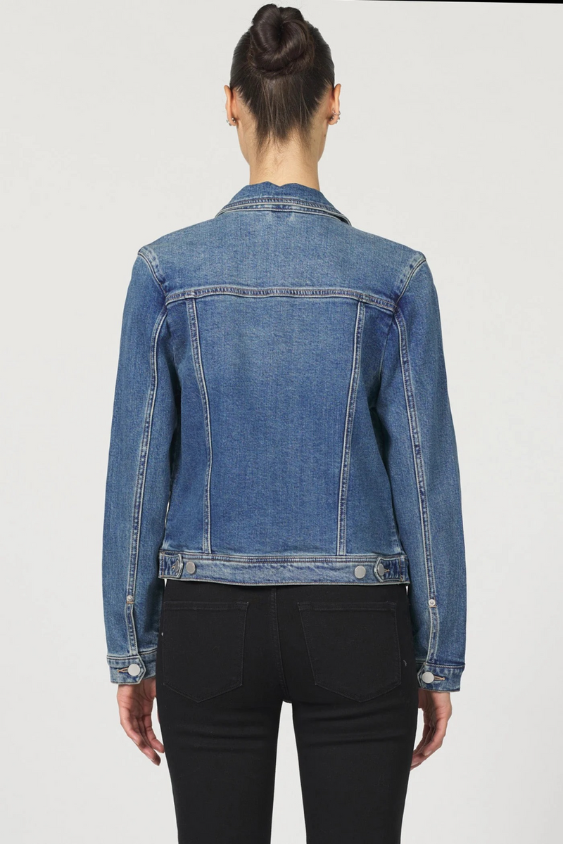 Light Gray Ainsley Denim Jacket Denim Jacket