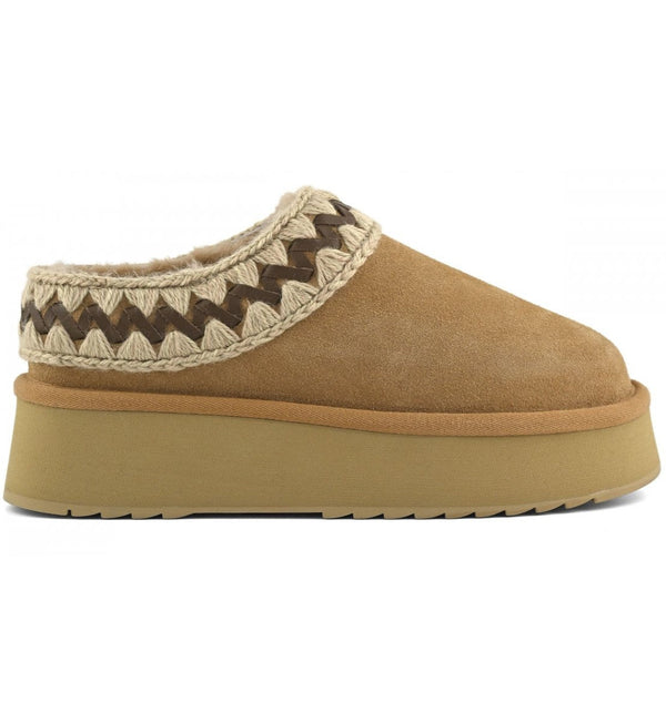 Dim Gray Platform Clog Mou | Savana Clogs