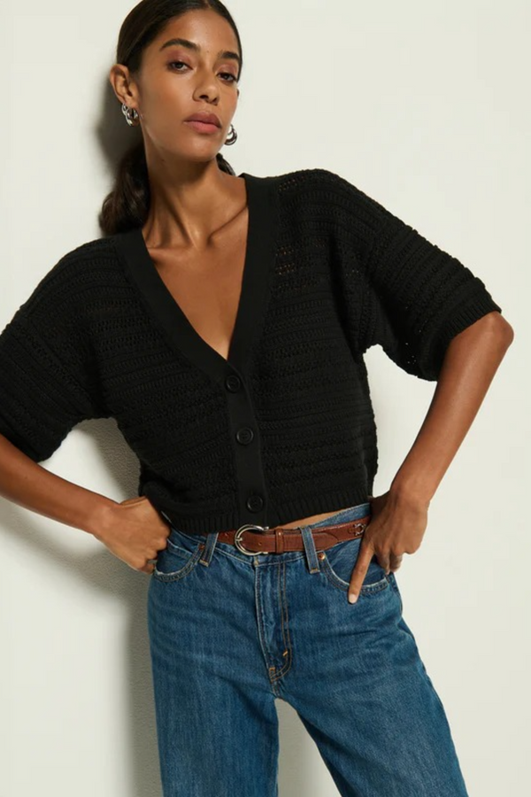 Light Gray Tabby Cardigan Cardigan
