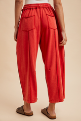 Tan Urban Drift Barrel Pant Pant