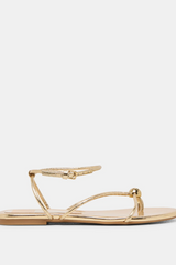Kenley Sandals | Gold Leather