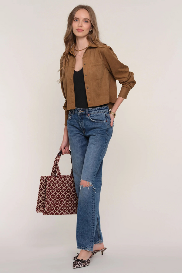 Light Gray Castalia Top Top