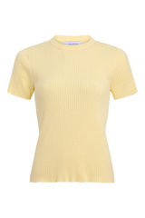 White Smoke Fifi Knit Top Top