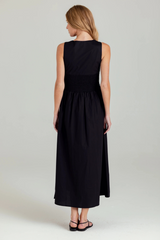 Gray Sabrina Dress Maxi Dress
