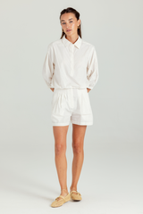 Light Gray Poplin Brooklyn Shirt Shirt