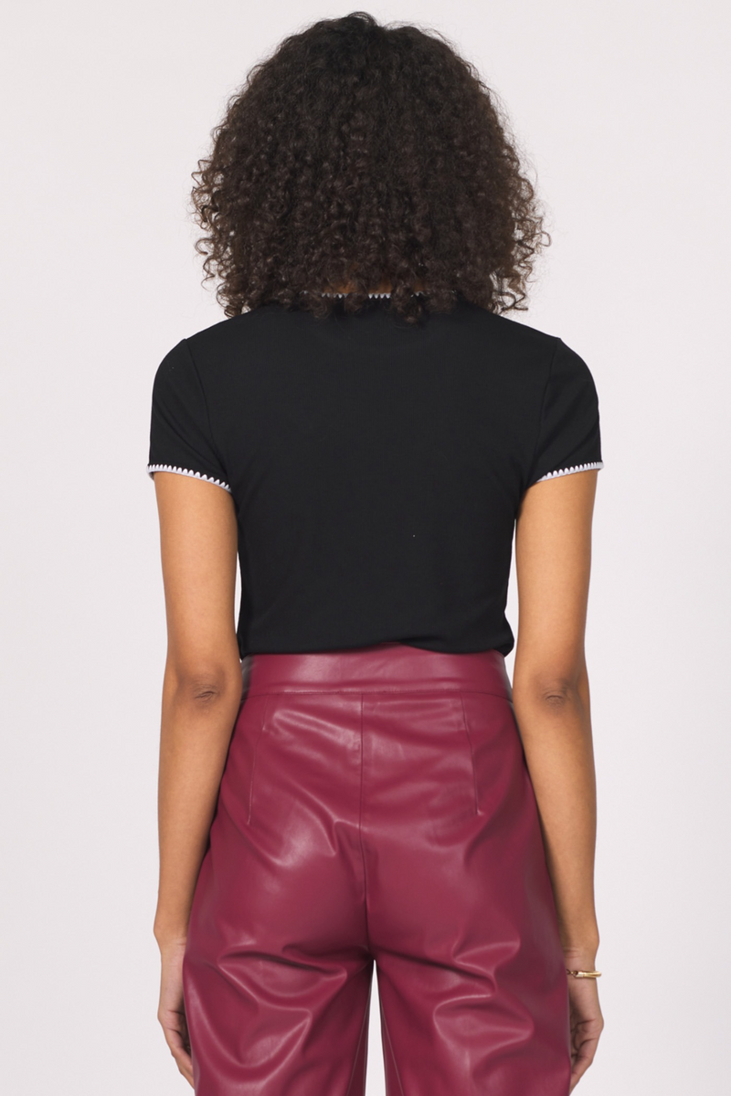 Misty Rose Zuma Tee Top