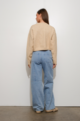 Light Gray Merry Martini Sweater Sweater