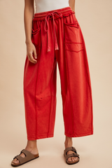Tan Urban Drift Barrel Pant Pant