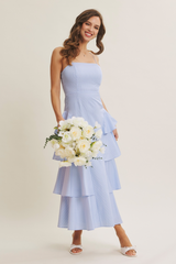 Light Gray Breezy Belle Maxi Dress Maxi Dress