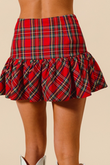 Wheat Merry Mini Balloon Skirt Mini Skirt