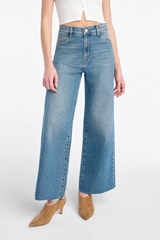 White Smoke The Mischa Shortie High Rise Ankle | Rio Jeans