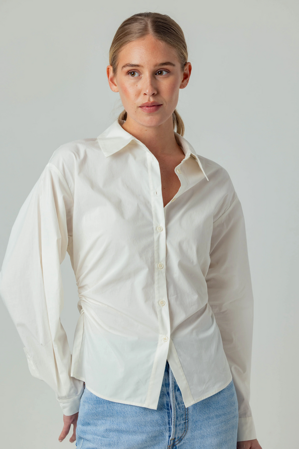 Gray Zariah Shirt Shirt