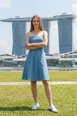Dark Khaki Coastline Chic Dress Dress