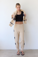 Light Gray Issac Knit Jogger Pant Joggers