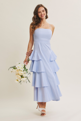 Light Gray Breezy Belle Maxi Dress Maxi Dress