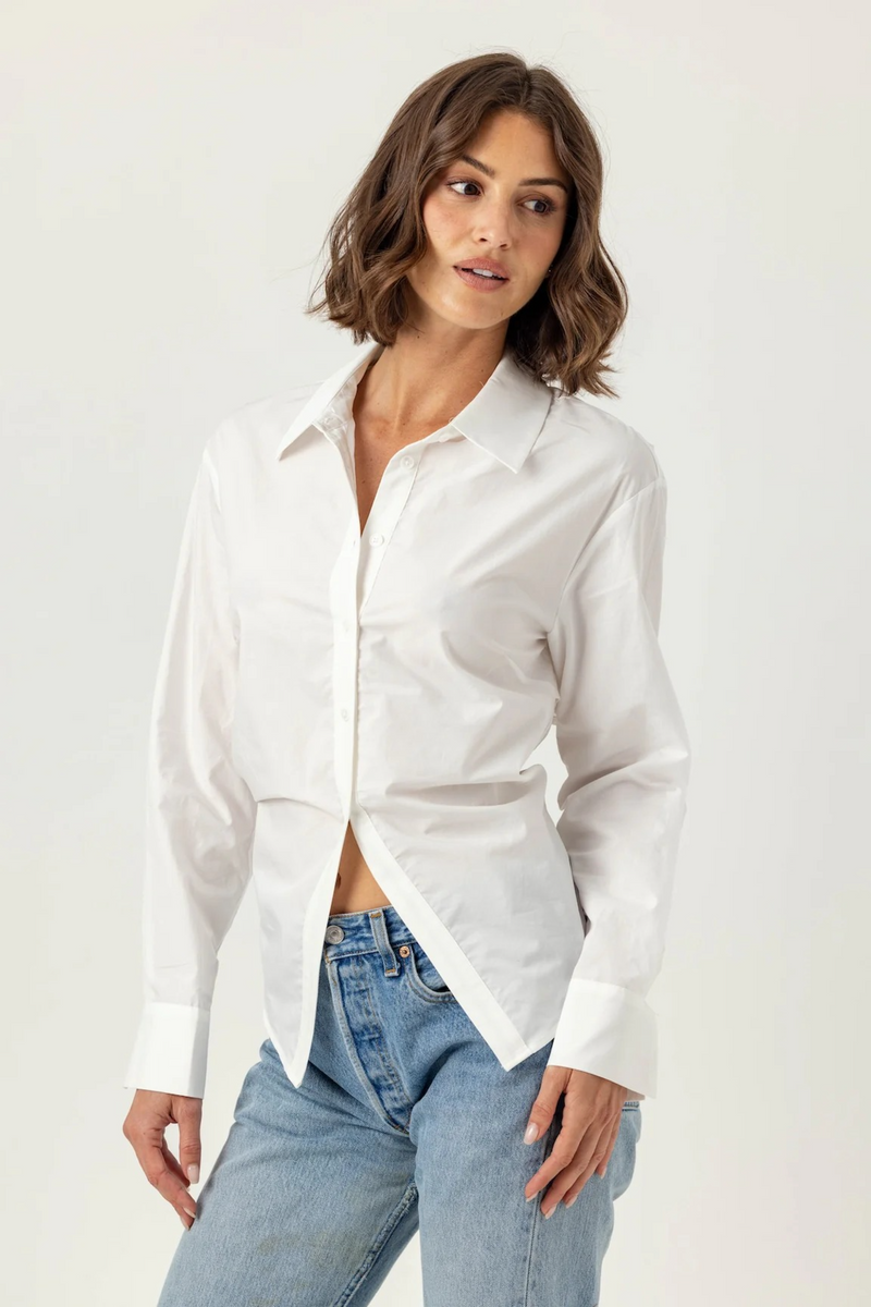 Antique White Aster Shirt Shirt