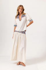 Misty Rose Gwen Skirt Maxi Skirt