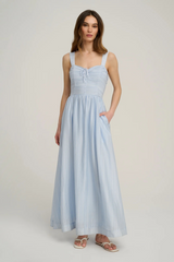 Light Gray The Pretty Dress Maxi Dress