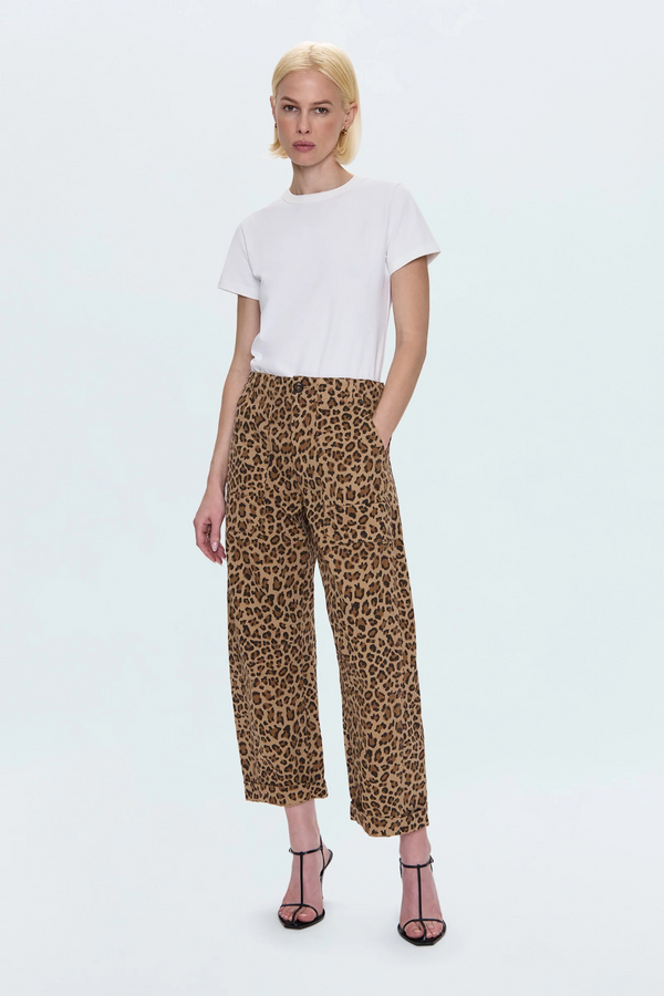 Lavender Tori Utility Pant | Feline Pant