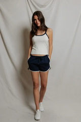 Gray Leo Pureform Sporty Short Short