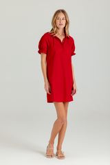Light Gray Crew Dress Mini Dress