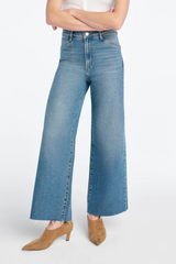 White Smoke The Mischa Shortie High Rise Ankle | Rio Jeans