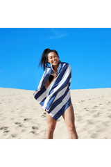 Light Gray Whitsunday Blue - Quick Dry Towels bag