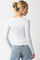 Lavender Alice Long Sleeve Top Top