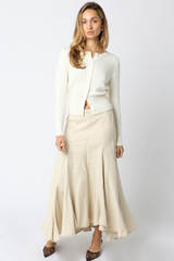 Light Gray Melrose Maxi Skirt Maxi Skirt