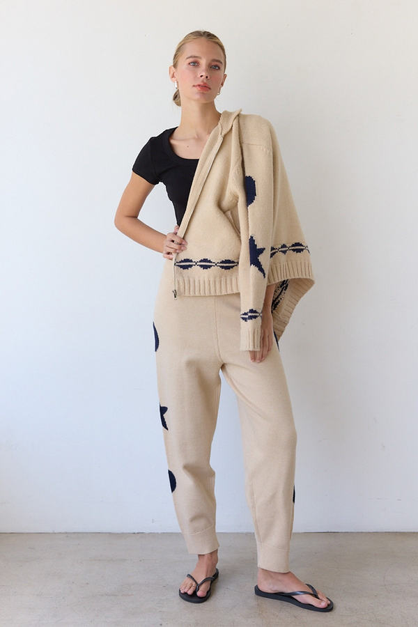 Light Gray Issac Knit Jogger Pant Joggers