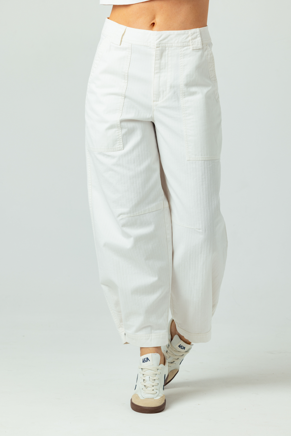 Light Gray Twill Sawyer Pants Pant