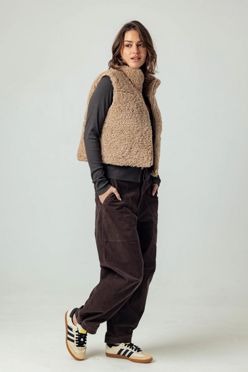 Light Gray Cecily Vest Vest