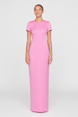 Light Pink Kyne | Column Gown Formal Gown