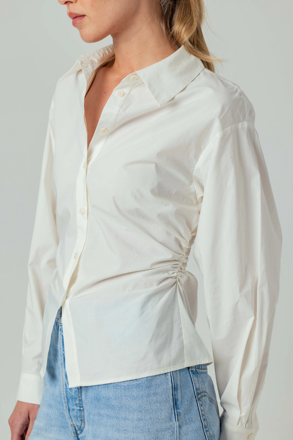 Gray Zariah Shirt Shirt