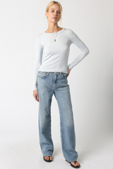 Lavender Alice Long Sleeve Top Top