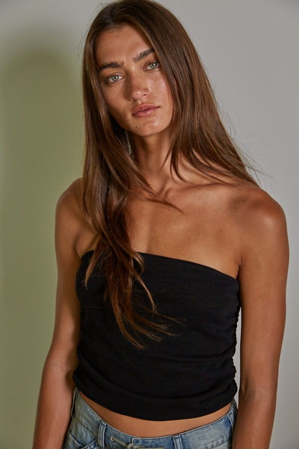 Dim Gray Azalea Tube Top Top