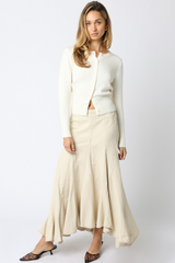 Light Gray Melrose Maxi Skirt Maxi Skirt