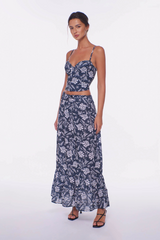 Lavender Blush Riley Maxi Skirt  in Concha Cay Maxi Skirt