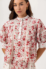 Lavender Havara Top in Rosebud Top