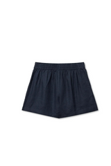 Dark Slate Gray Malin Linen Shorts Short
