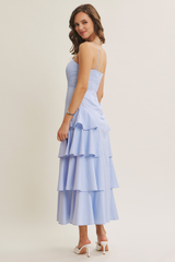 Light Gray Breezy Belle Maxi Dress Maxi Dress