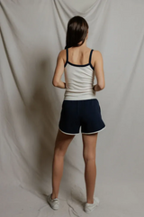 Dark Gray Leo Pureform Sporty Short Short